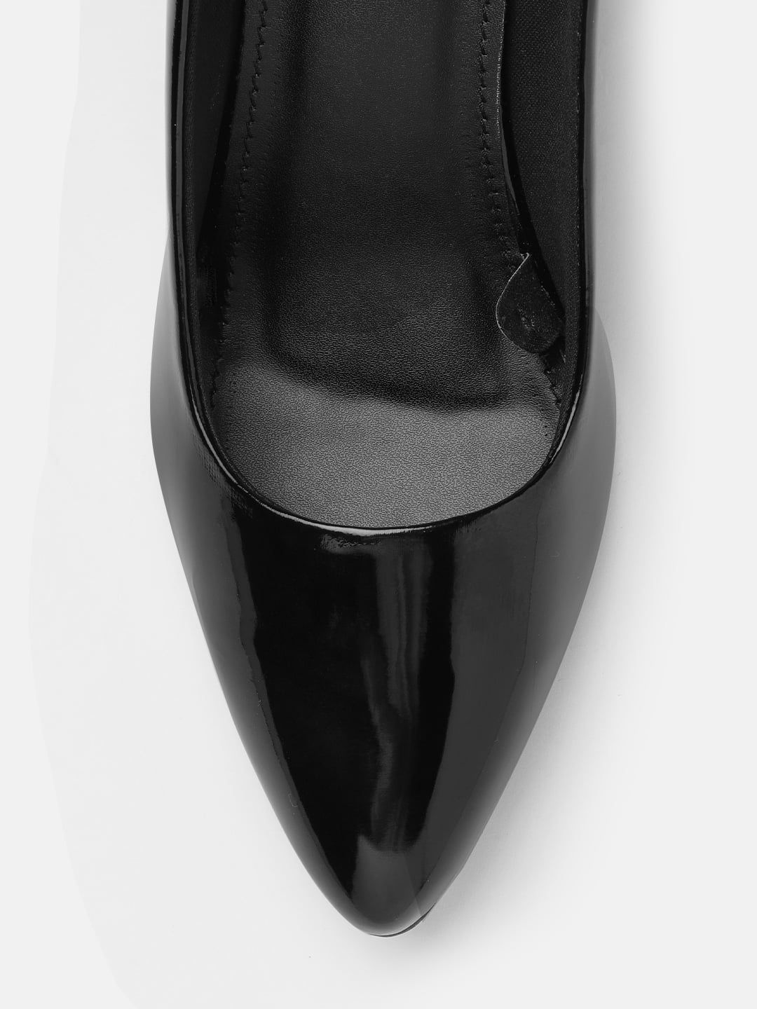 Black Kitten heel pumps