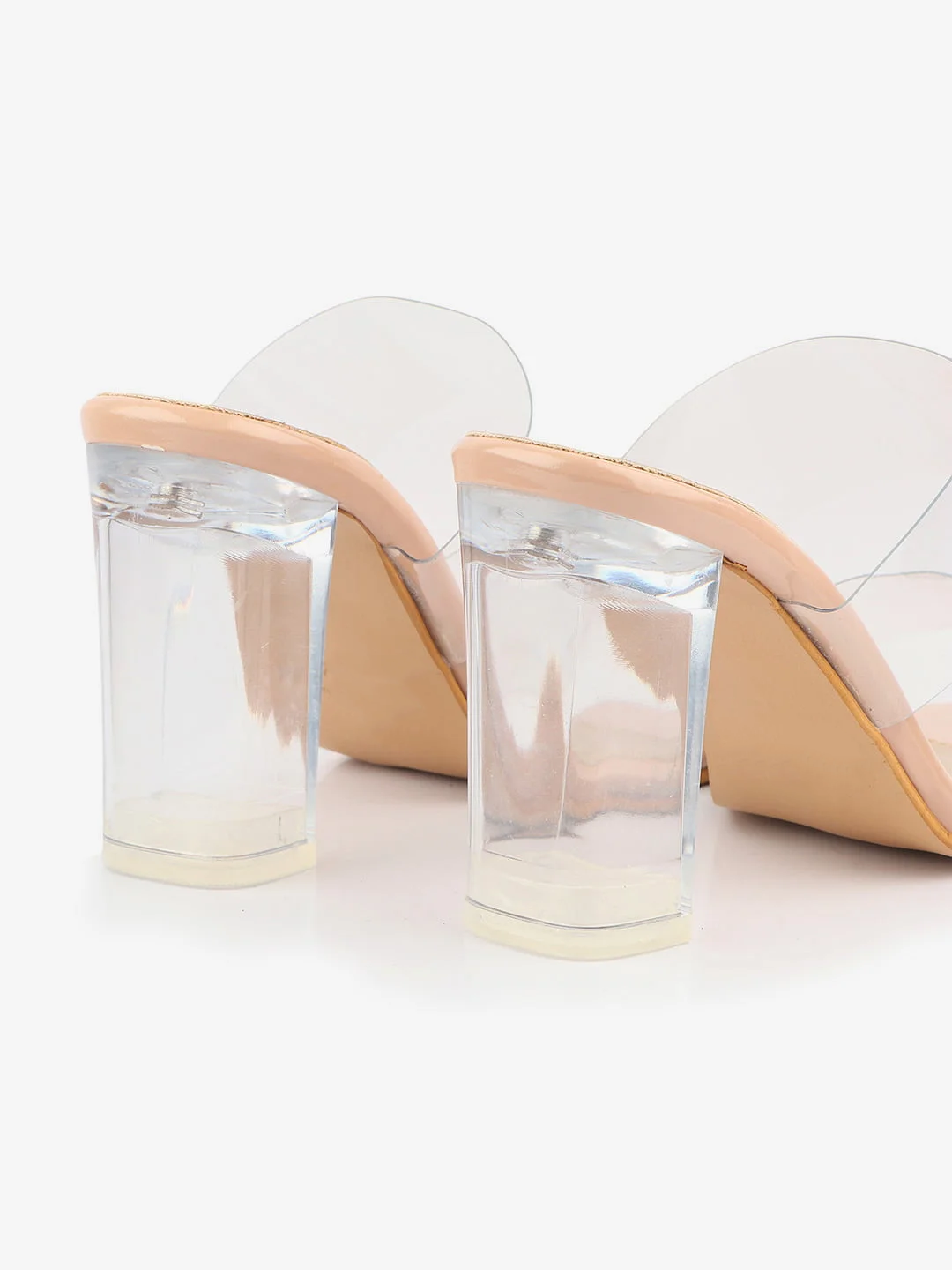 Classic transparent heels