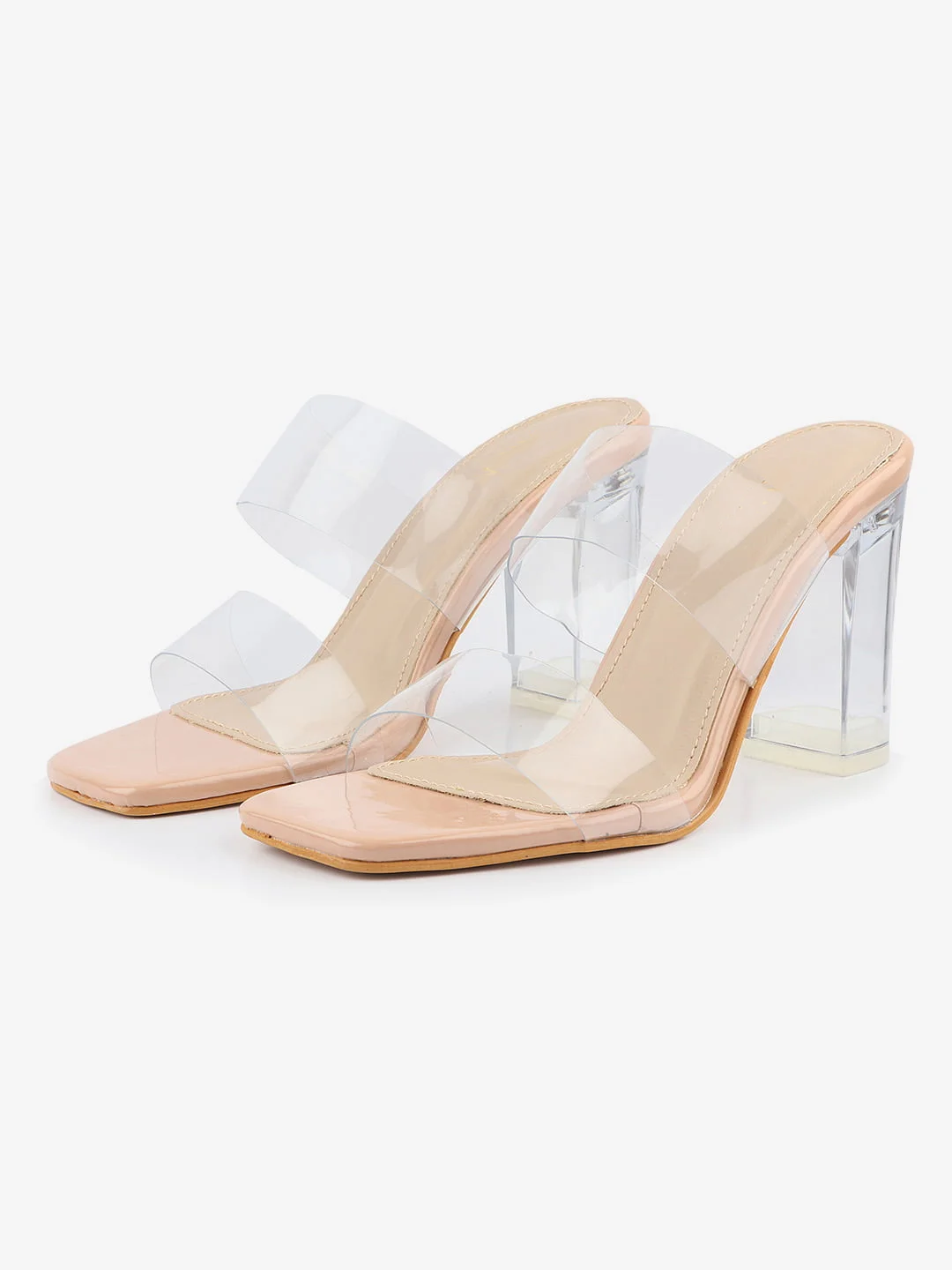 Classic transparent heels
